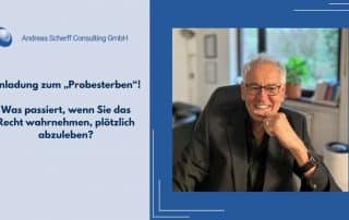 Einladung zum Probesterben