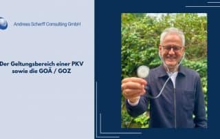 Geltungsbereich einer PKV