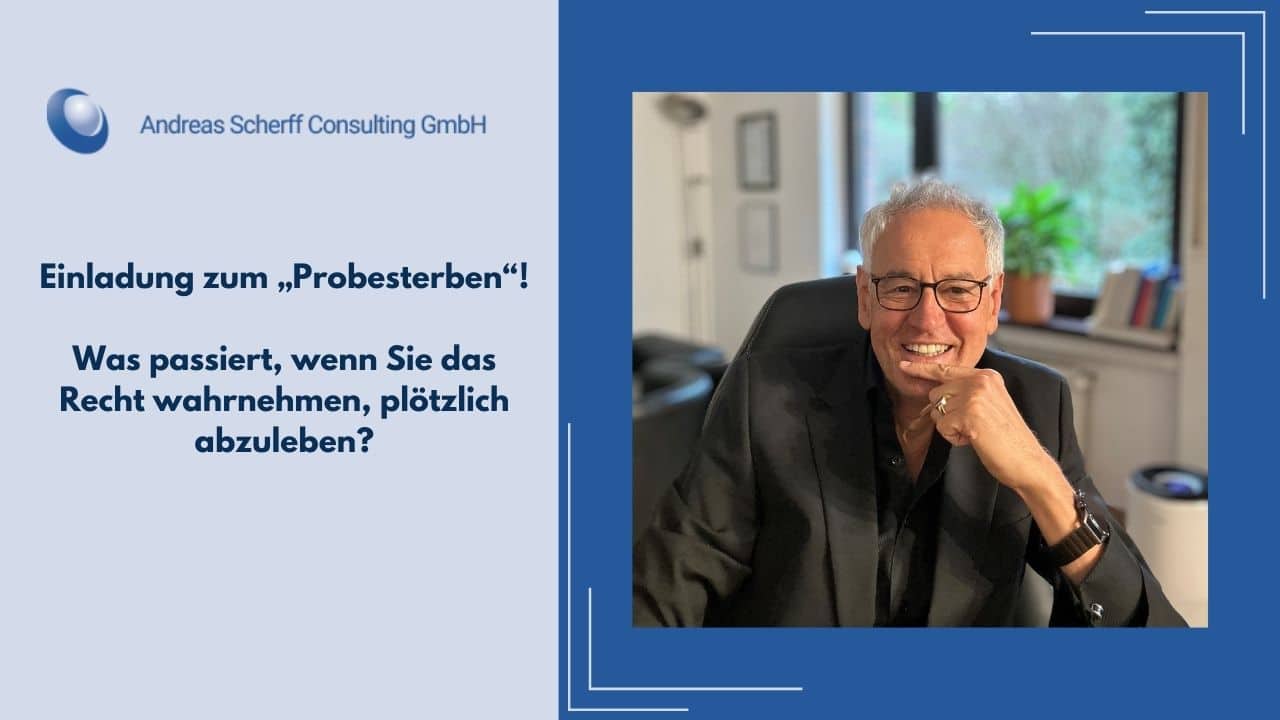 Einladung zum Probesterben