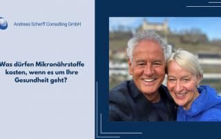 Was dürfen Mikronährstoffe kosten, wenn es um Ihre Gesundheit geht?