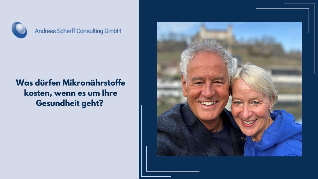 Was dürfen Mikronährstoffe kosten, wenn es um Ihre Gesundheit geht?